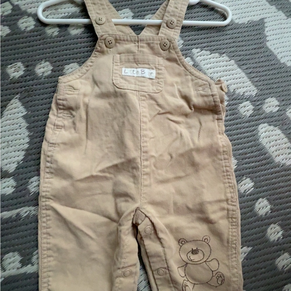 Tan Overalls for Kids